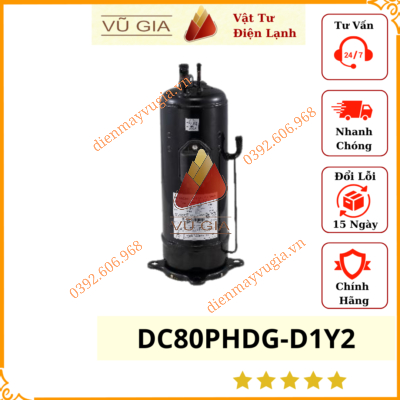 Máy nén biến tần DC Midea 11102020000166 / DC80PHDG-D1Y2 / VX