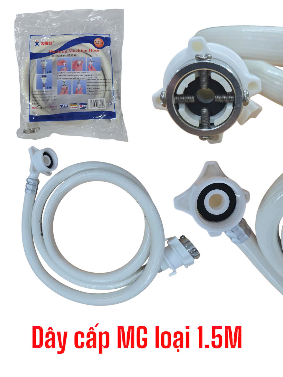 Dây cấp máy giặt loại 1.5m