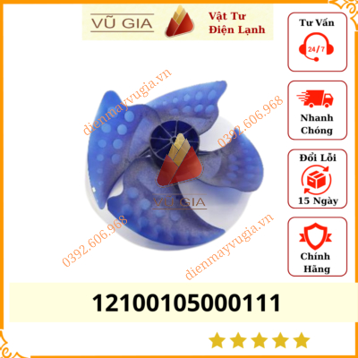 Cánh quạt nhựa chong chóng Midea 12100105000111 / ZL-600*200*20-4N / V5X