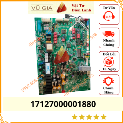 Bảng mạch chính điều khiển dàn nóng Midea 17127000001880 / V-EOK280-SNB-A.D.1[QBP] / V5X