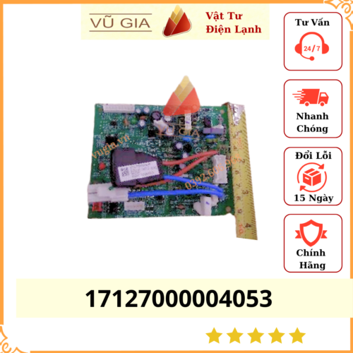 Bảng mạch biến tần quạt Midea 17127000004053 / DCFAN-ME-POWER-15A(PS21964).D.2 / V4+K