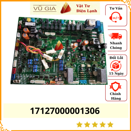 Bảng mạch điều khiển chính dàn nóng Midea 17127000001306 / CE-MDV-500W/DSN1-8T1.D.1.1 / V4+I AIR SIDE