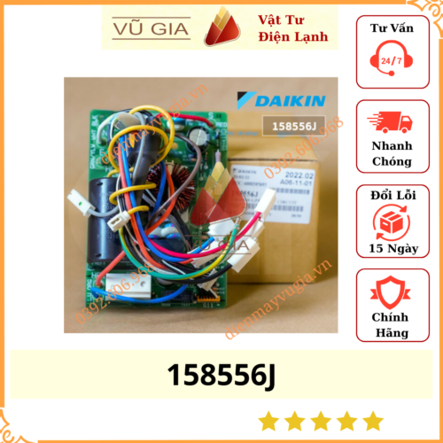 Bo Mạch Nguồn Cục Nóng Daikin Inverter 2 Chiều RXD35DVMA Mã 158556J