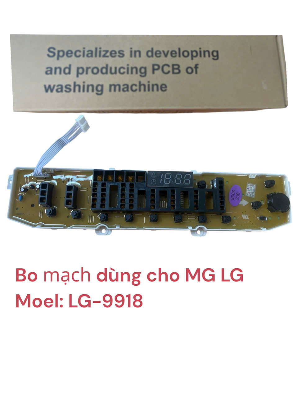 Bo mạch dùng cho máy giặt LG Model: LG-9918