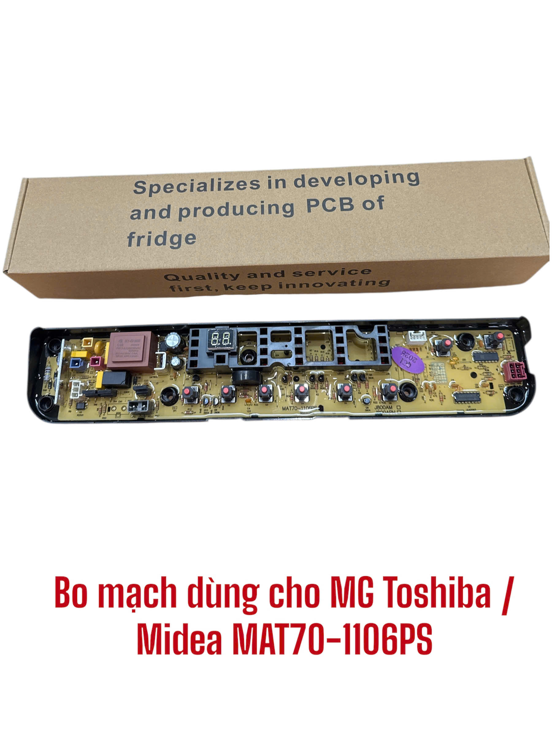 Bo mạch dùng cho máy giặt Toshiba / Midea MAT70-1106PS