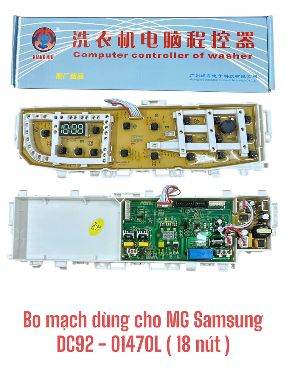 Bo mạch dùng cho máy giặt Samsung DC92-01470L (18 nút)