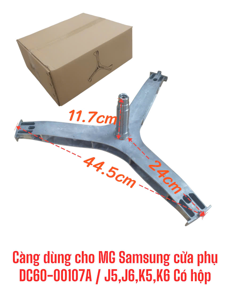 Càng dùng cho máy giặt Samsung cửa phụ DC60-00107A / J5,J6,K5,K6 – Có hộp