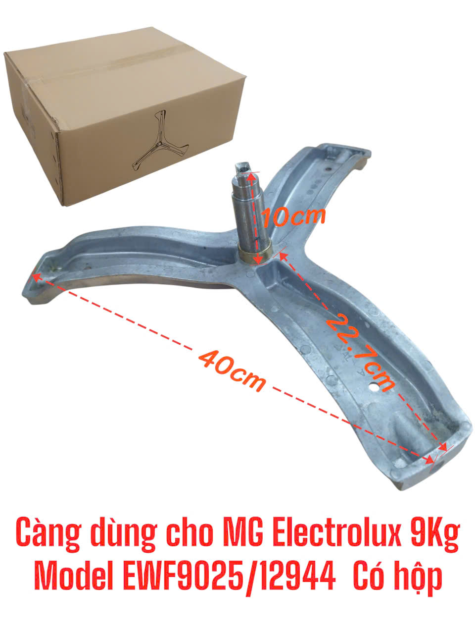 Càng dùng cho máy giặt Electrolux 9Kg Model EWF9025/12944 – Có hộp