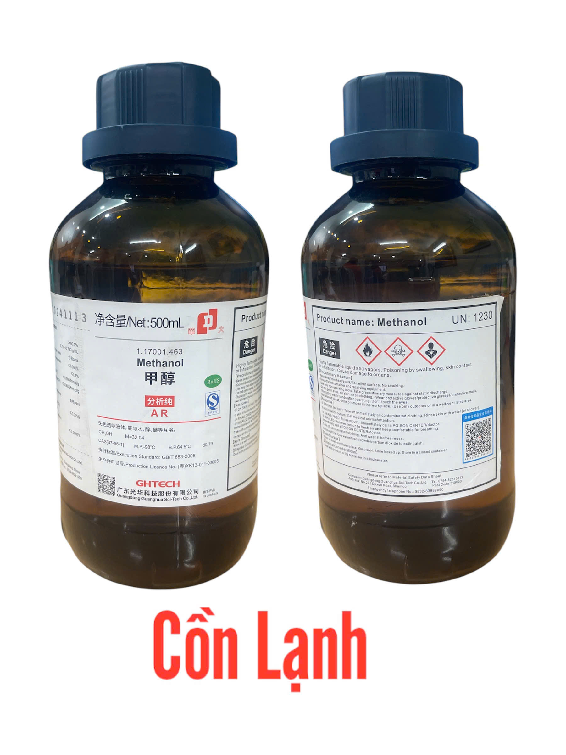 Cồn lạnh xịn