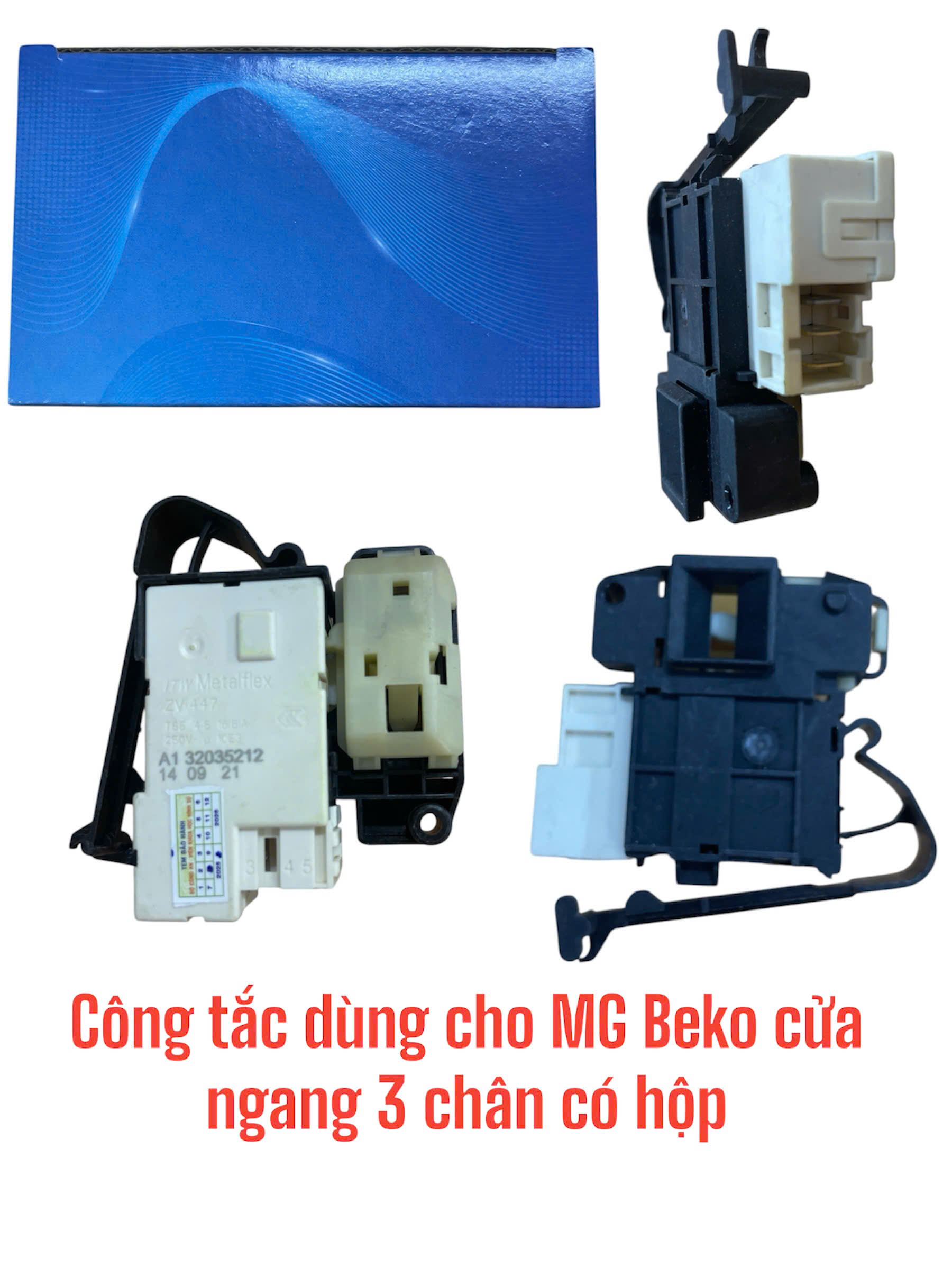 Công tắc dùng cho máy giặt Beko cửa ngang – Có hộp