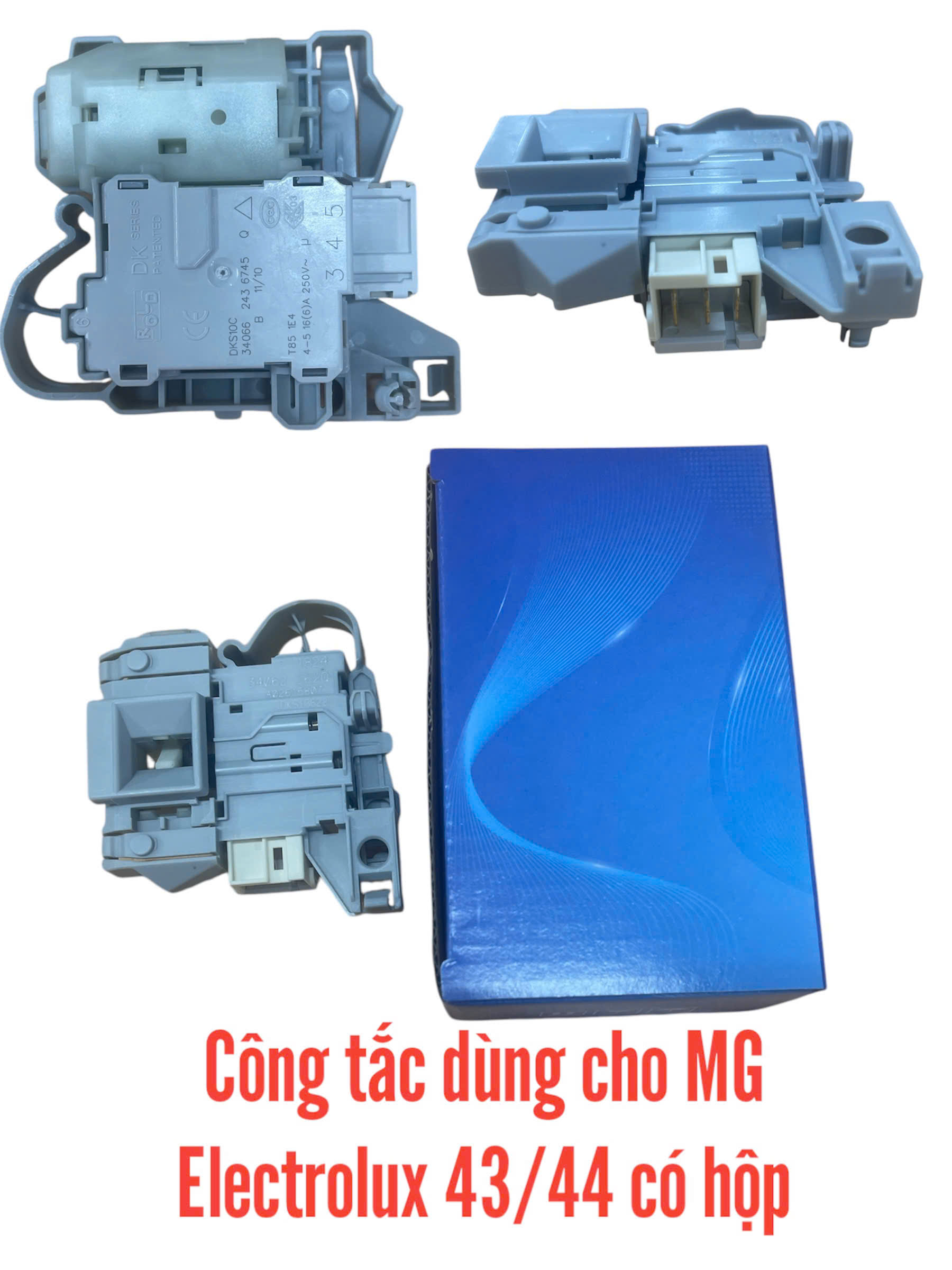 Công tắc dùng cho máy giặt Electrolux 43/44 -Hàng hãng – có hộp