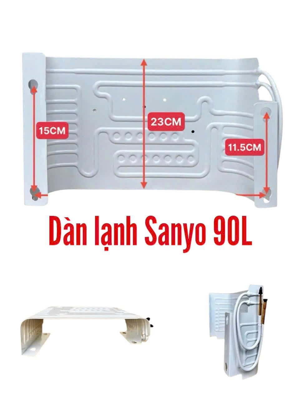 Dàn lạnh tủ lạnh 90 Lít dạng chữ U