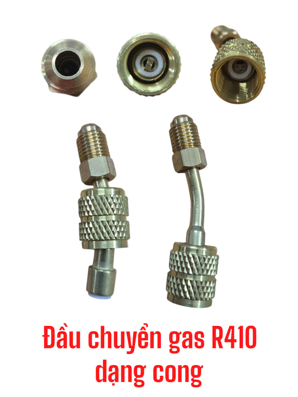 Đầu chuyển gas R410 dạng cong