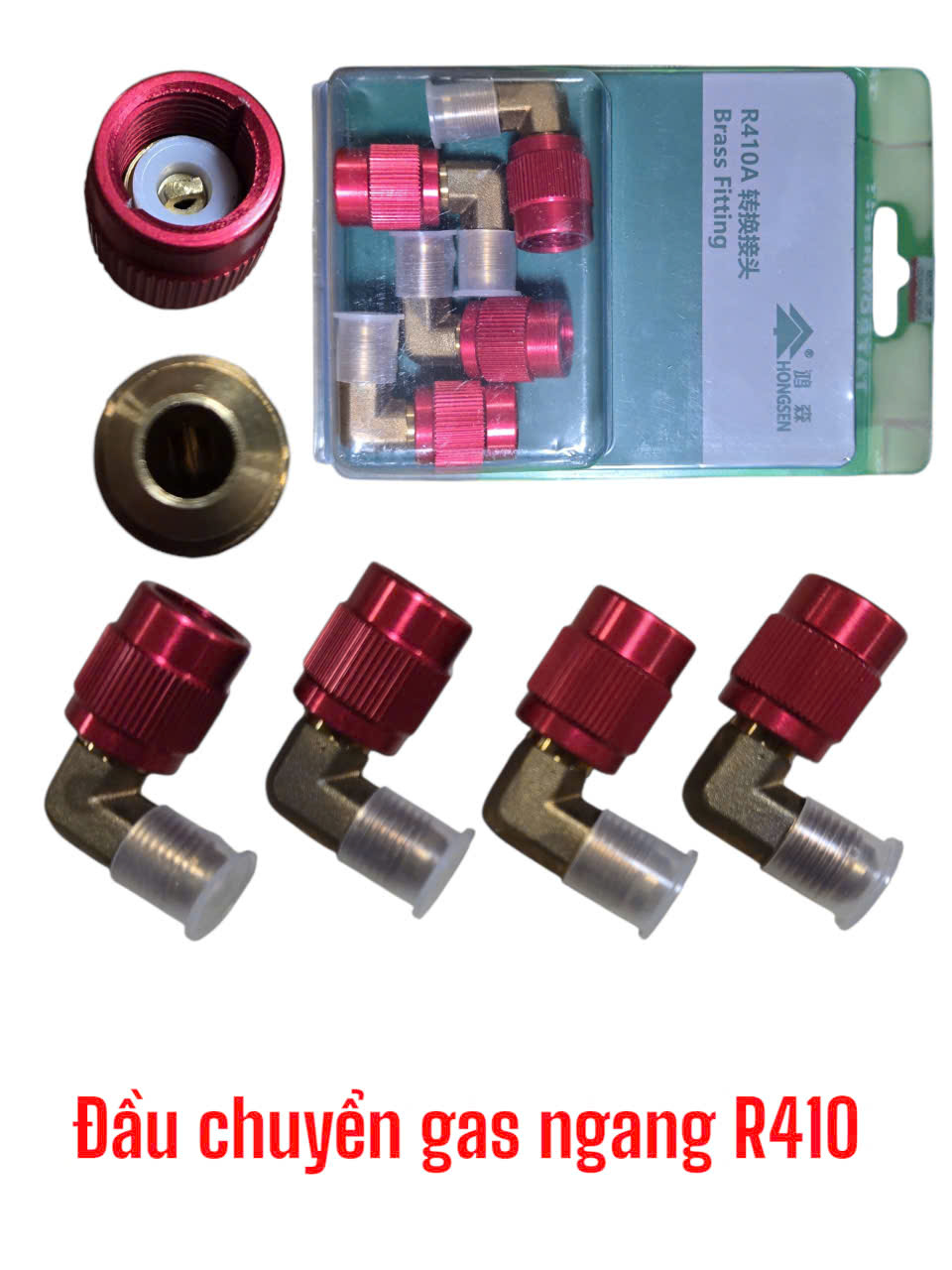 Đầu chuyển gas R410 ngang