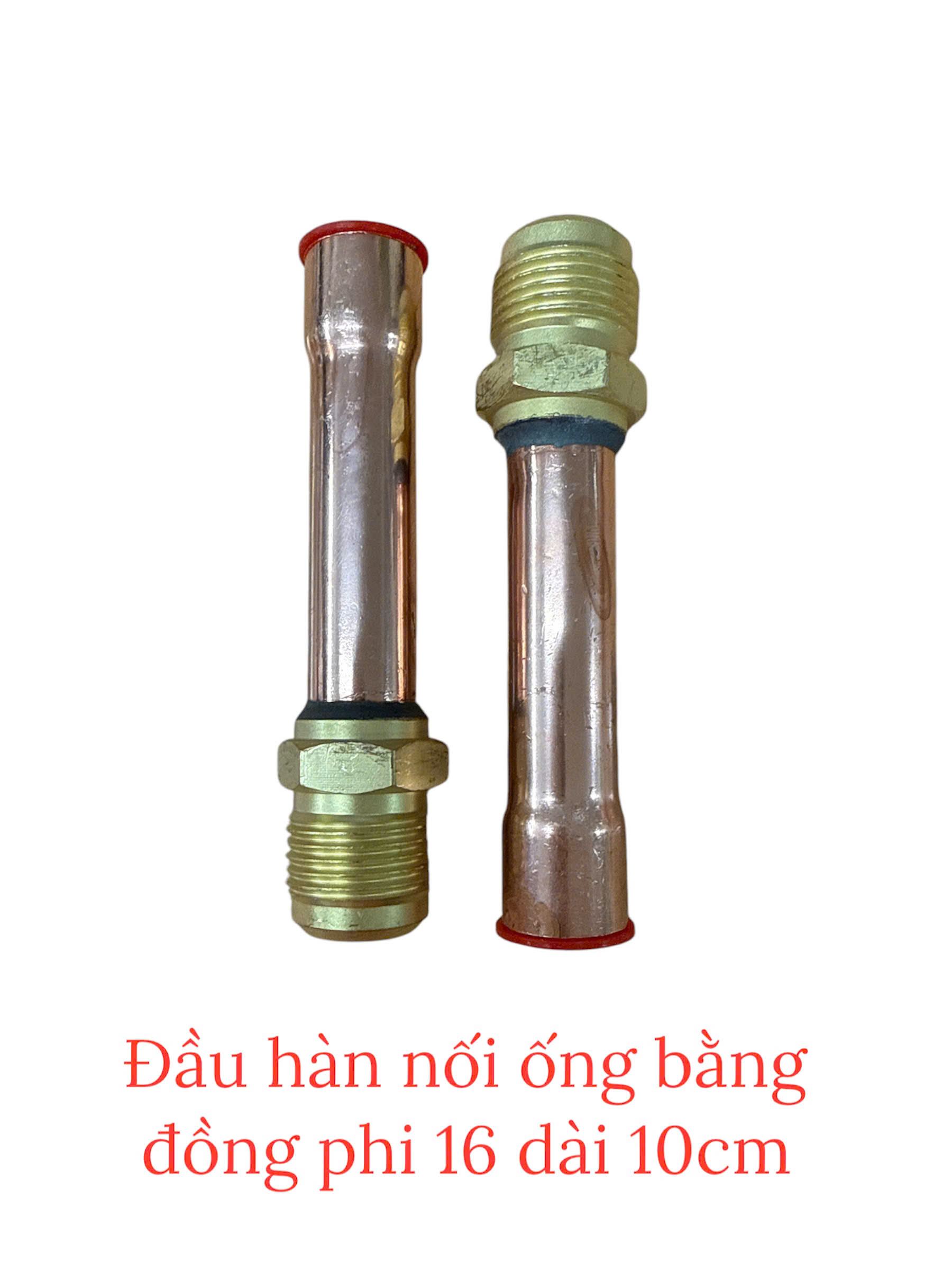 Đầu hàn nối ống bằng đồng phi 16 dài 10cm