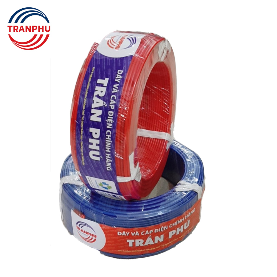 Dây điện đơn mềm Trần Phú VCm 4mm2 – 450/750V