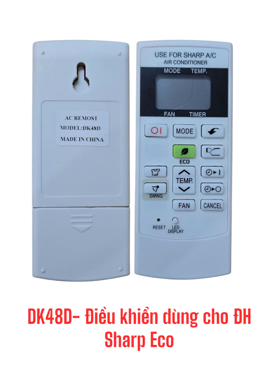 Điều khiển dùng cho điều hòa Sharp Eco – DK48D