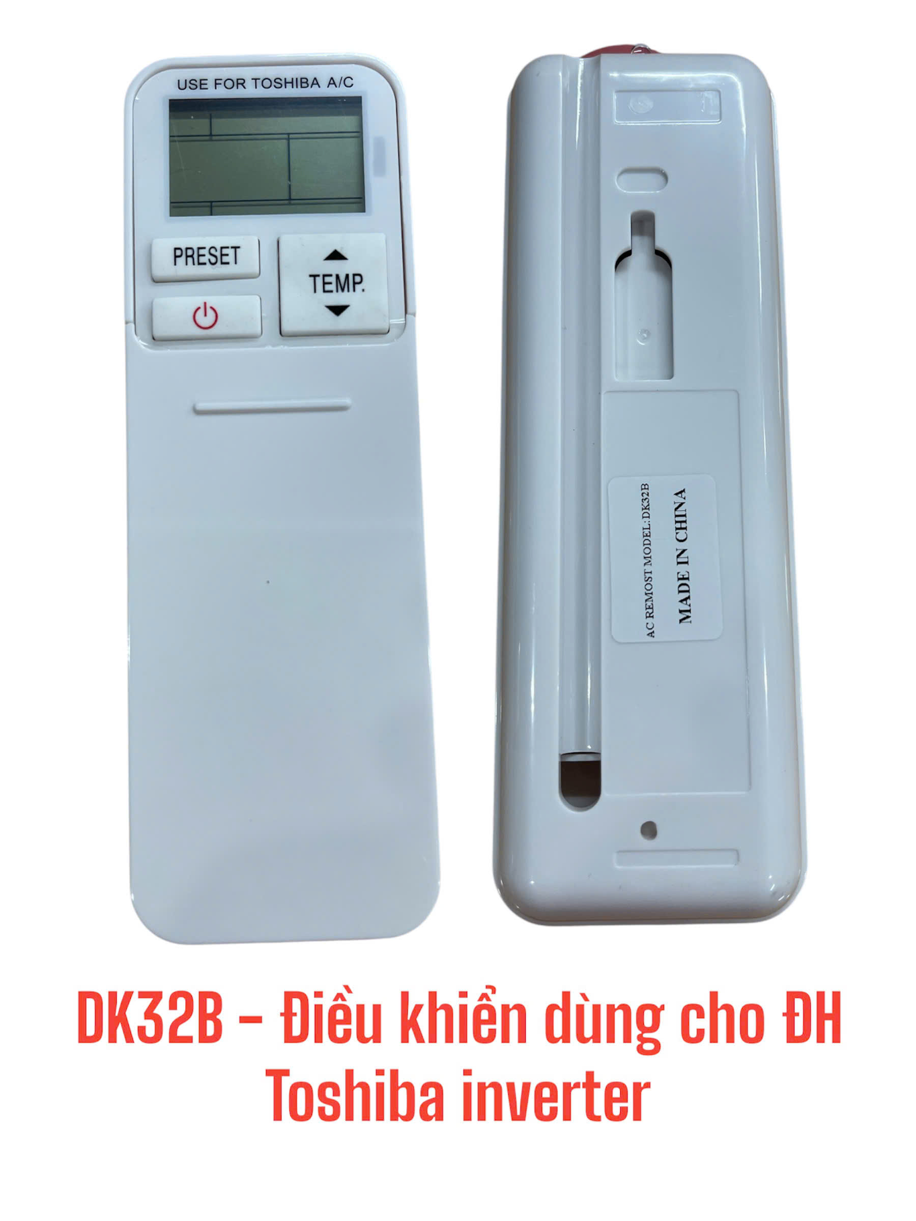 Điều khiển dùng cho máy điều hòa Toshiba Inverter – DK32B