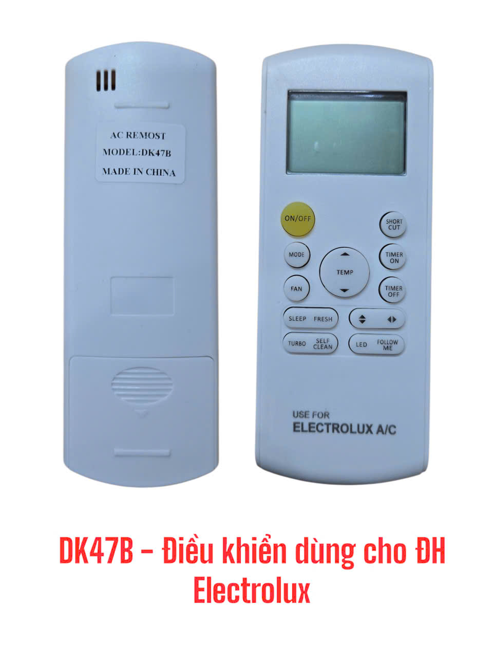 Điều khiển dùng cho máy điều hòa Electrolux -DK47B
