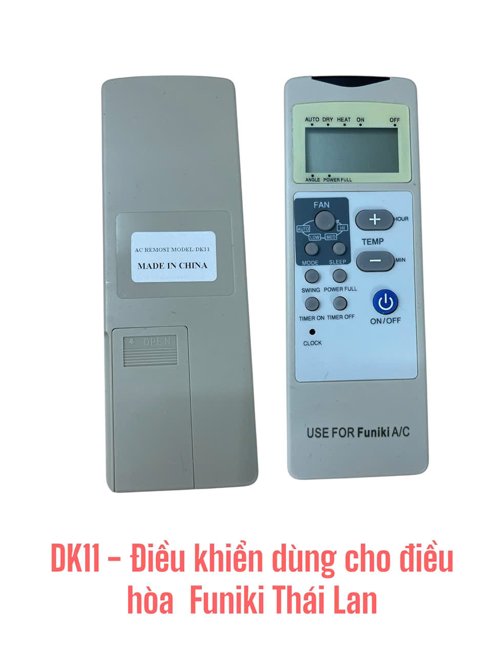Điều khiển dùng cho máy điều hòa Funiki thái lan -DK11
