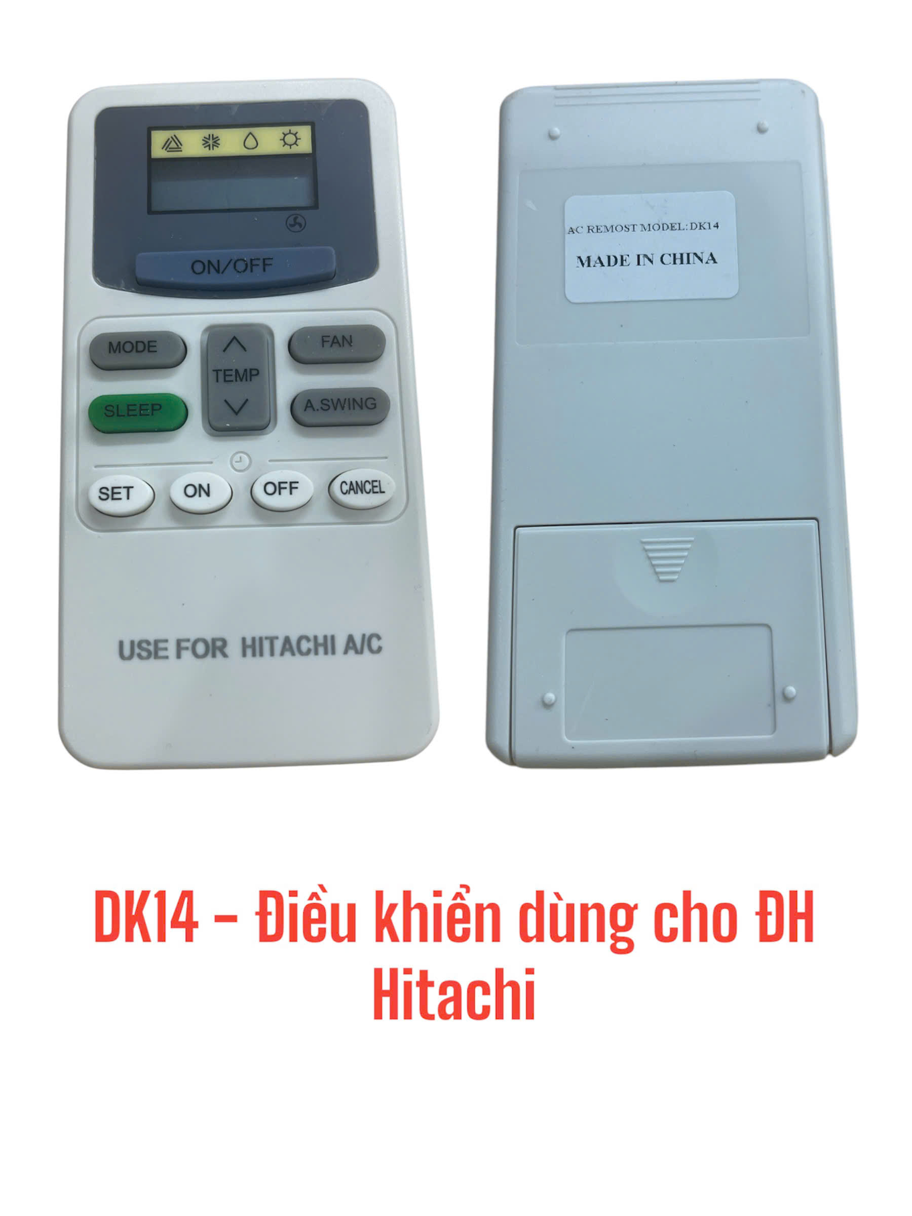 Điều khiển dùng cho máy điều hòa Hitachi -DK14