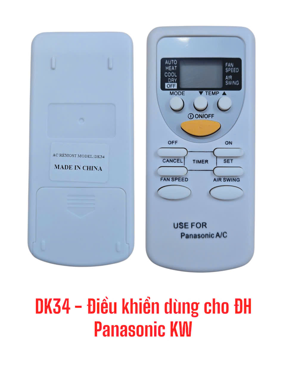 Điều khiển dùng cho máy điều hòa Panasonic KW -DK34