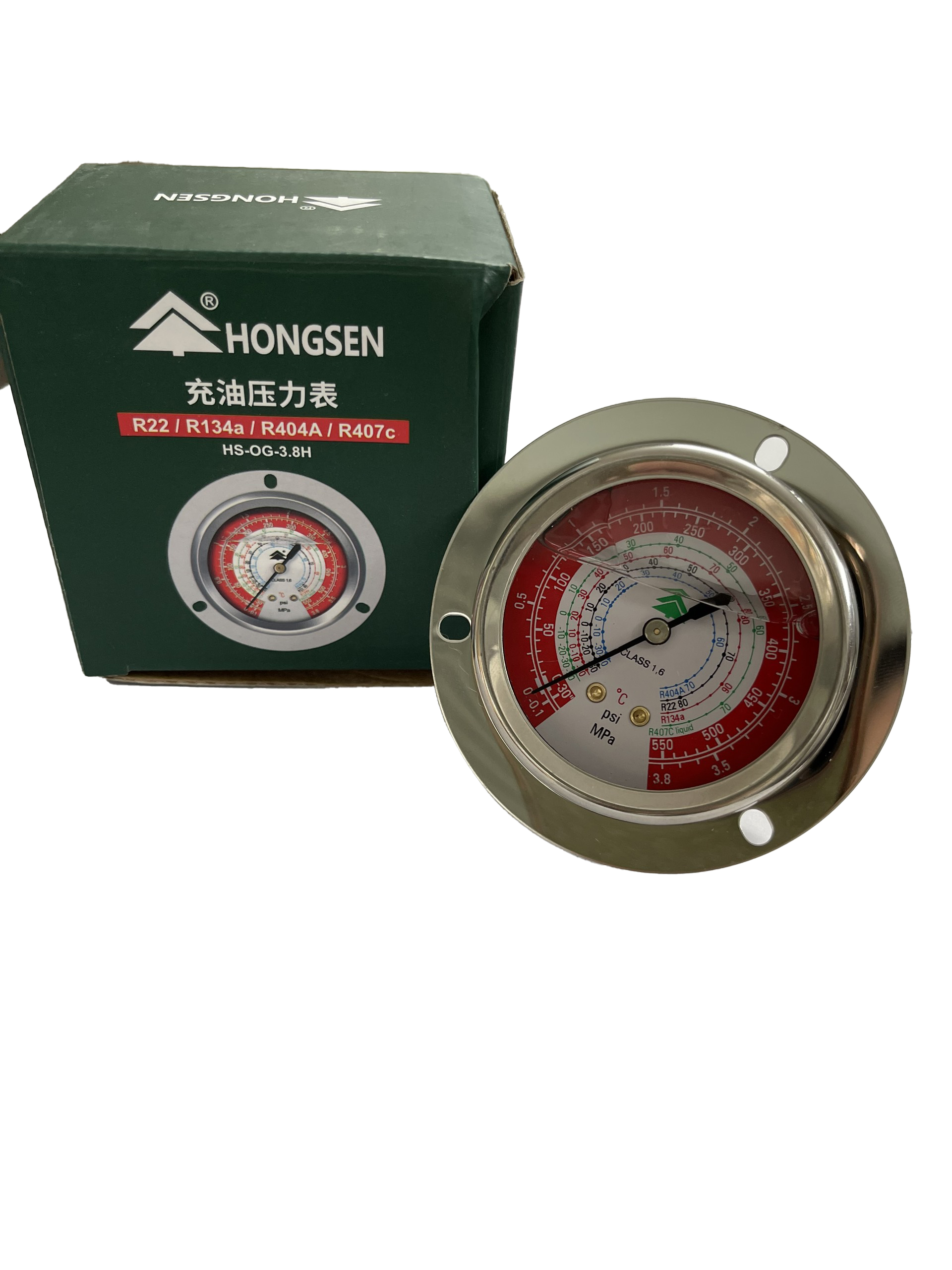 Đồng hồ đo dầu Hongsen cao áp