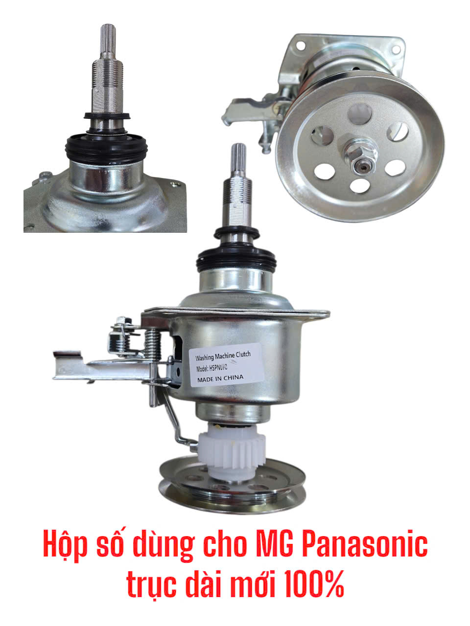 Hộp số dùng cho máy giặt Panasonic trục dài mới 100%