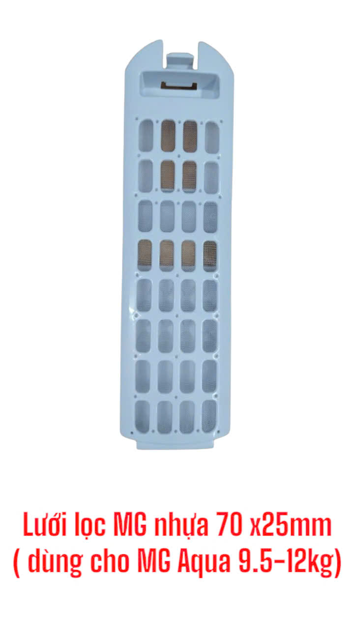 Lưới lọc dùng cho máy giặt Aqua dòng 9.5kg-12kg (KT 70x25mm)