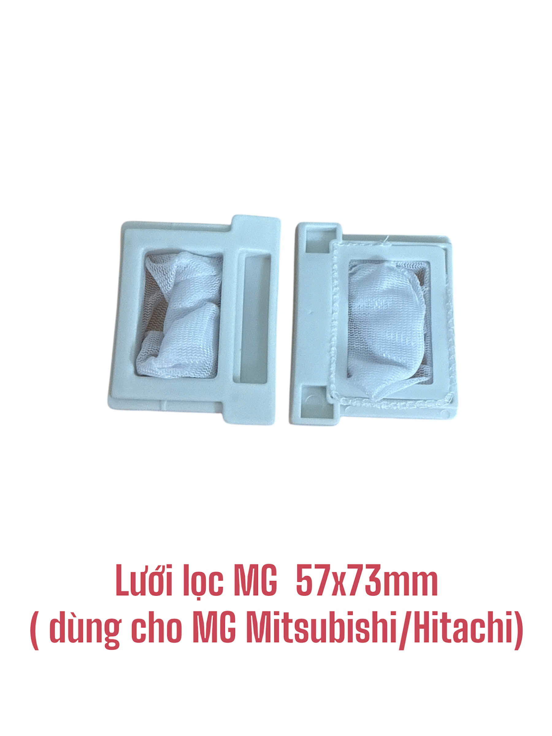 Lưới lọc dùng cho máy giặt Mitsubishi/Hitachi (KT 57x73mm)
