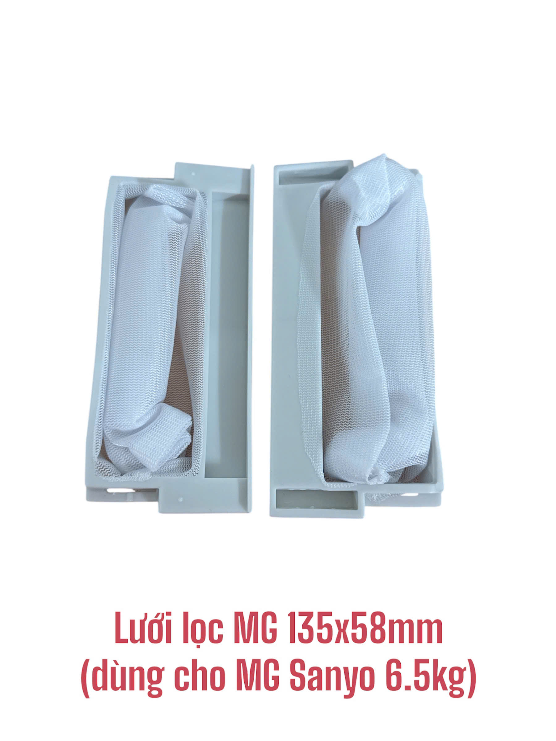 Lưới lọc dùng cho máy giặt Sanyo dòng 6.5kg (KT 135x58mm)