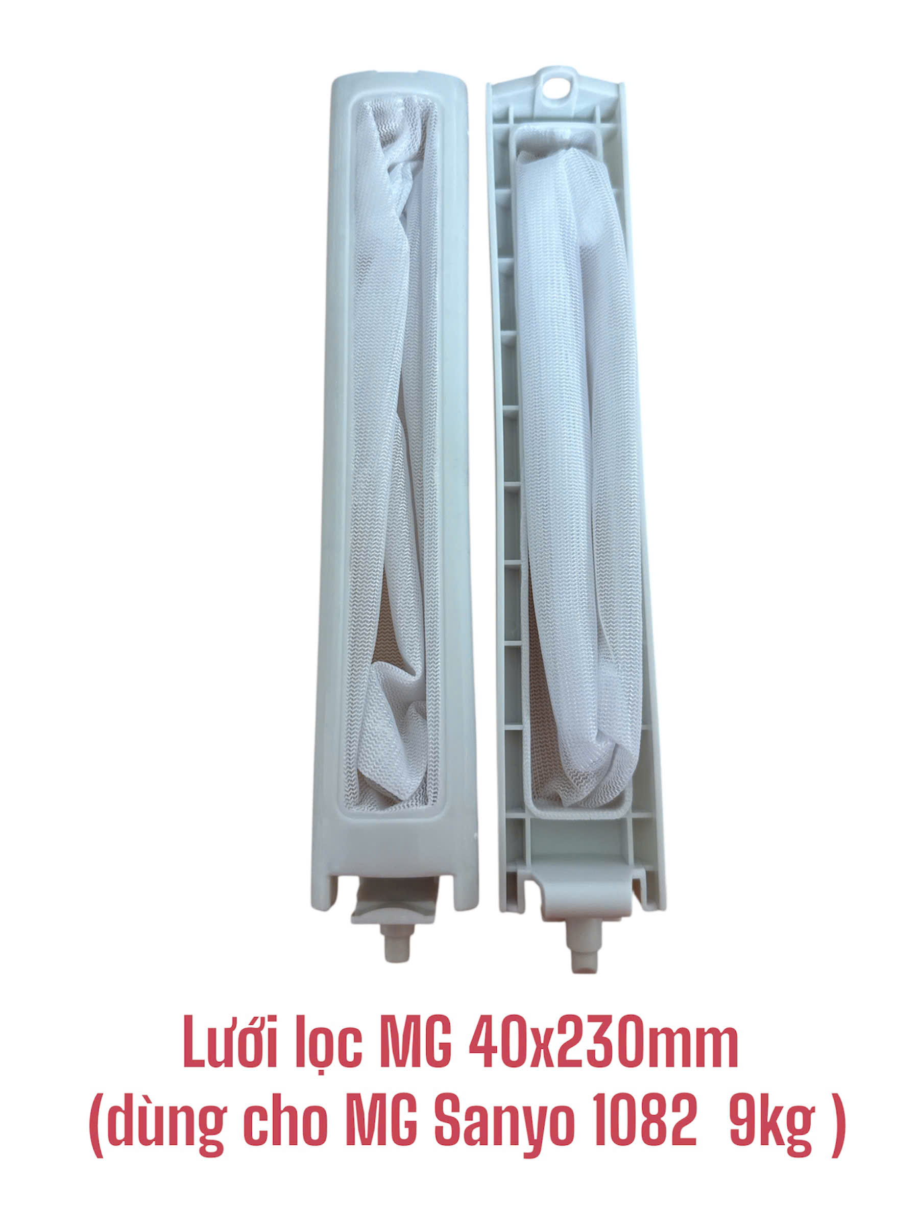 Lưới lọc dùng cho máy giặt Sanyo dòng 9kg model 1082 (KT 40x230mm)