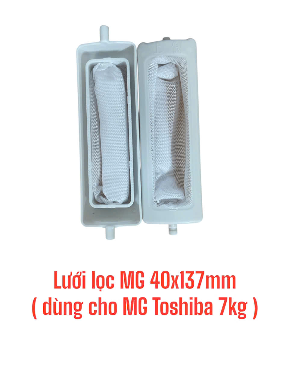 Lưới lọc dùng cho máy giặt Toshiba dòng 7kg (KT 40x137mm)