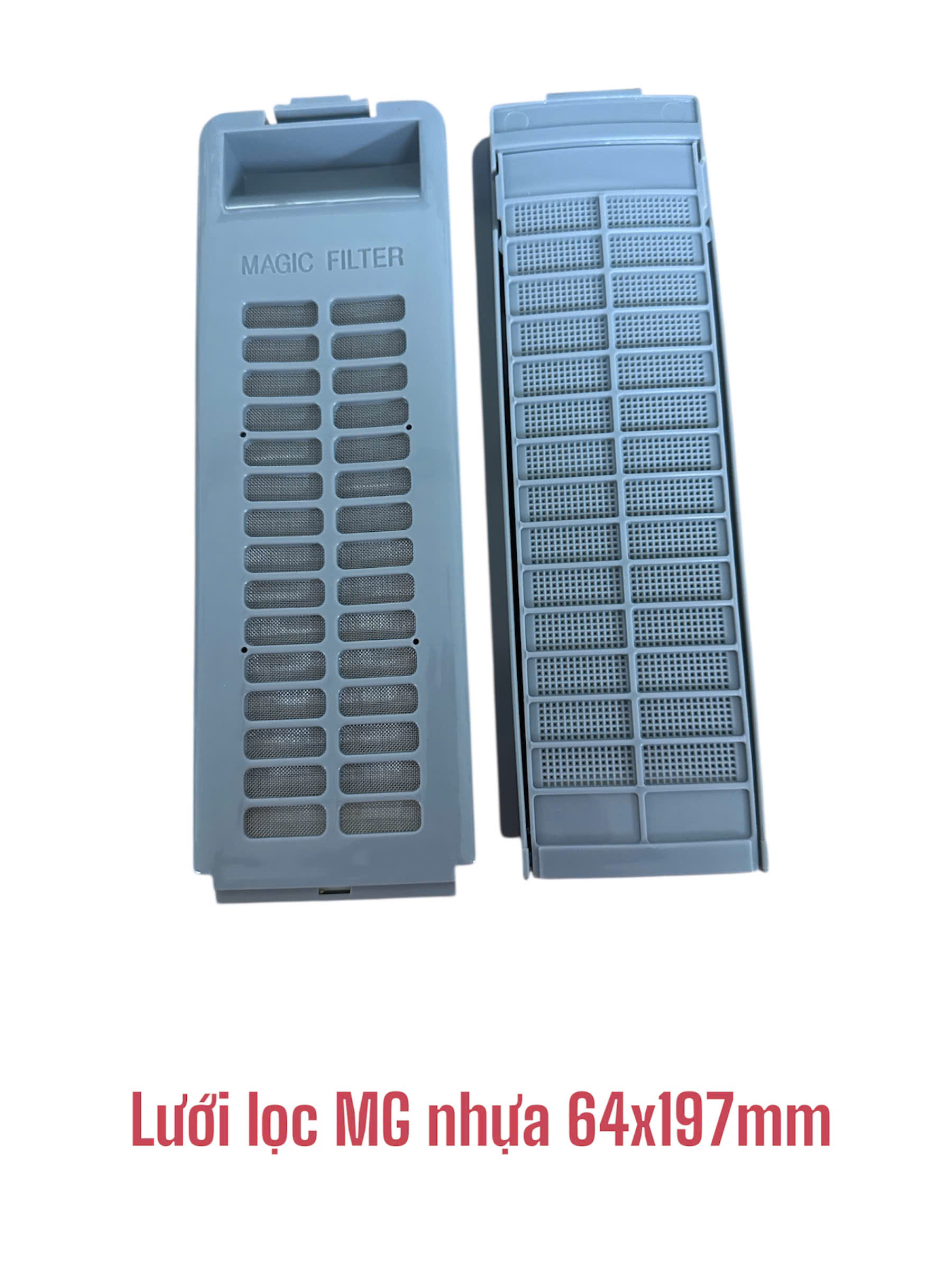 Lưới lọc máy giặt loại nhựa (KT 64x197mm)