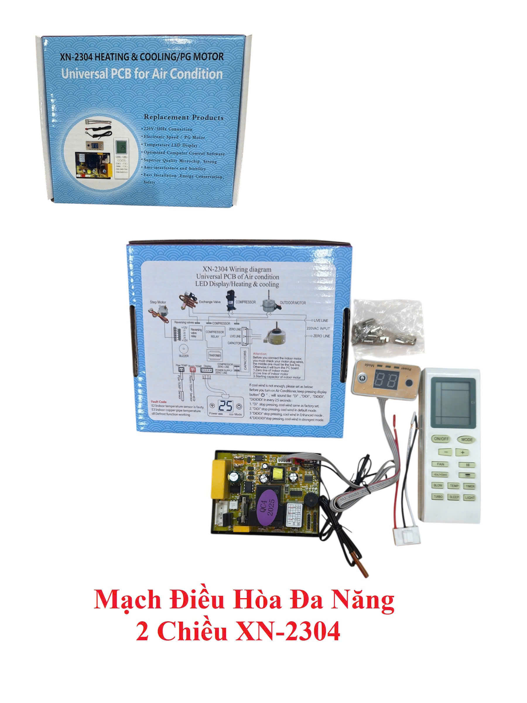 Mạch điều hòa đa năng 2 chiều XN-2304