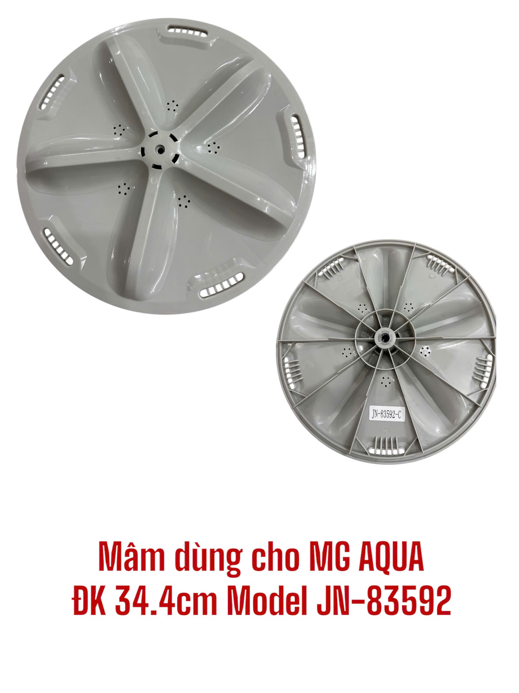 Mâm dùng cho máy giặt AQUA ĐK 34.4cm Model JN-83592