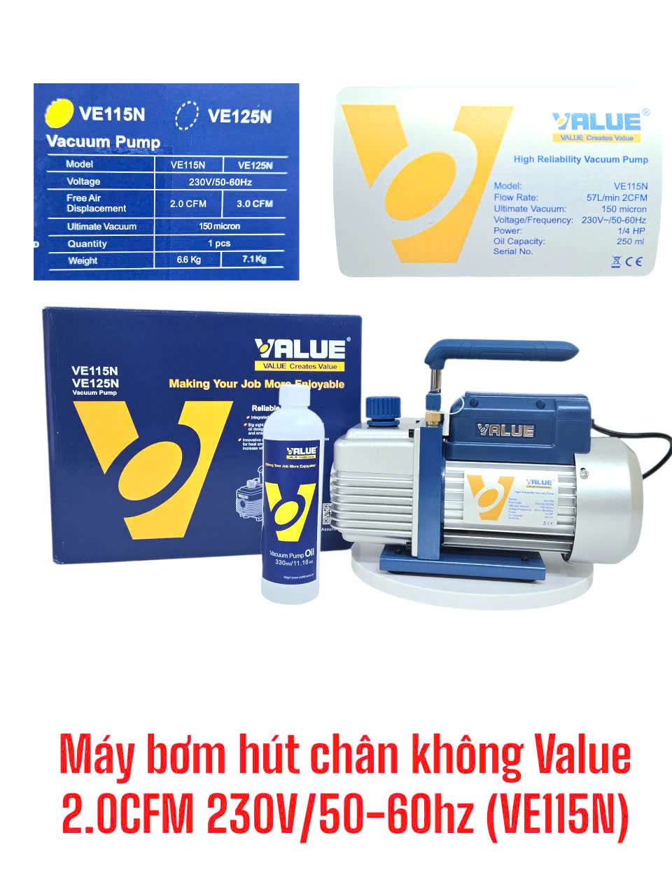 Máy hút chân không Value 2.0C (VE115N)