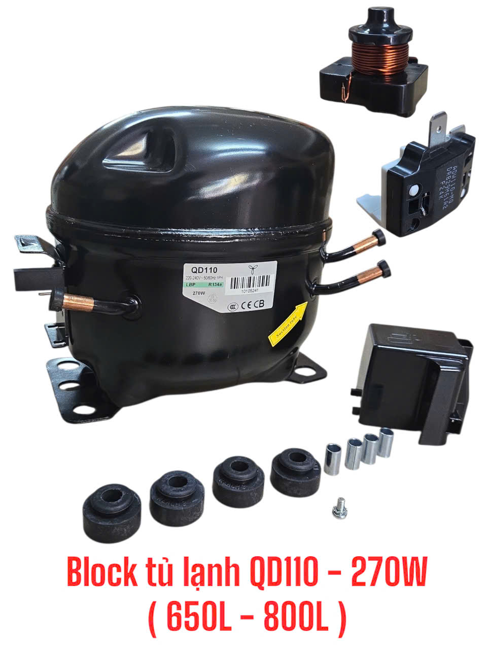 Máy nén khí dùng cho tủ lạnh QD110