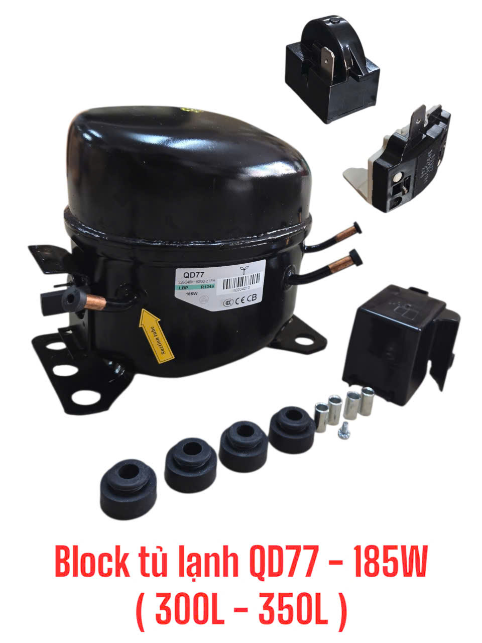 Máy nén khí dùng cho Tủ lạnh QD77