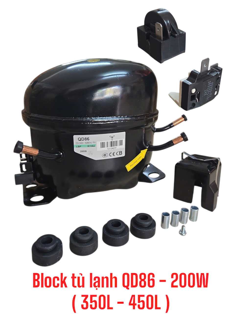 Máy nén khí dùng cho tủ lạnh QD86