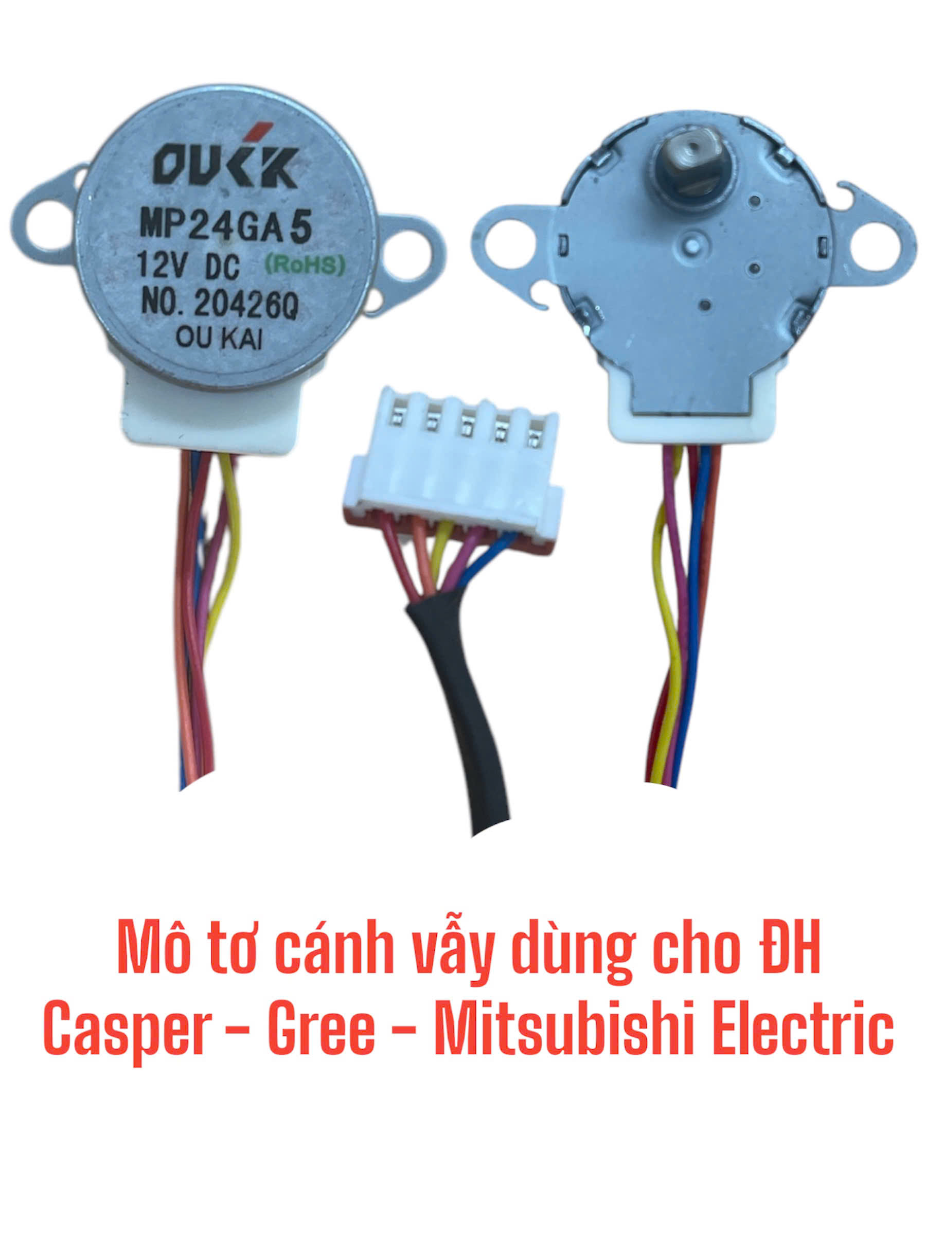 Mô tơ cánh vẫy dùng cho điều hòa Casper – Gree – Mitsubishi Electric