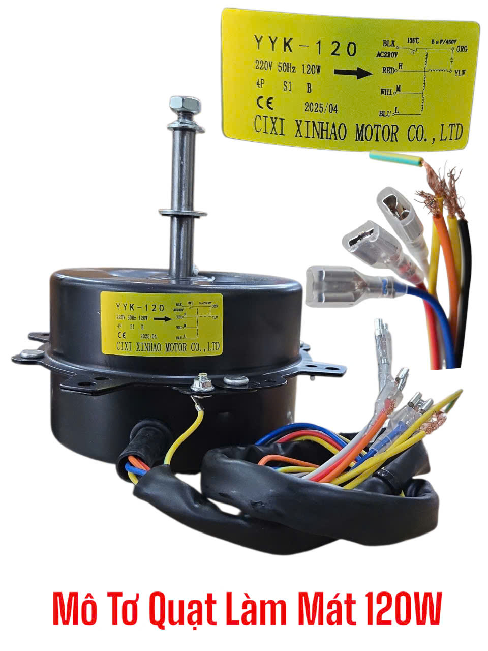 Mô tơ quạt làm mát 120w