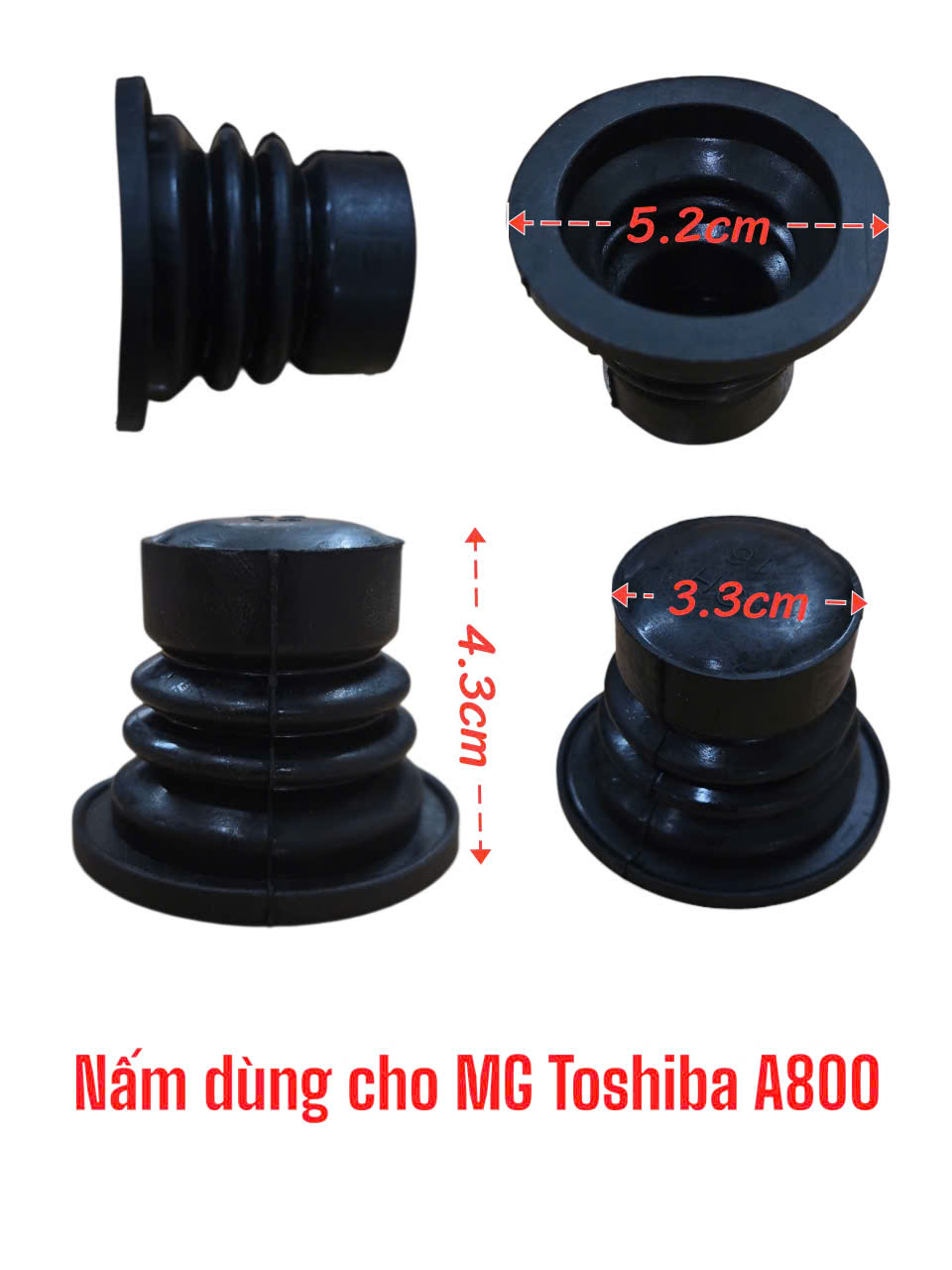Nấm cao su dùng cho máy giặt Toshiba A800