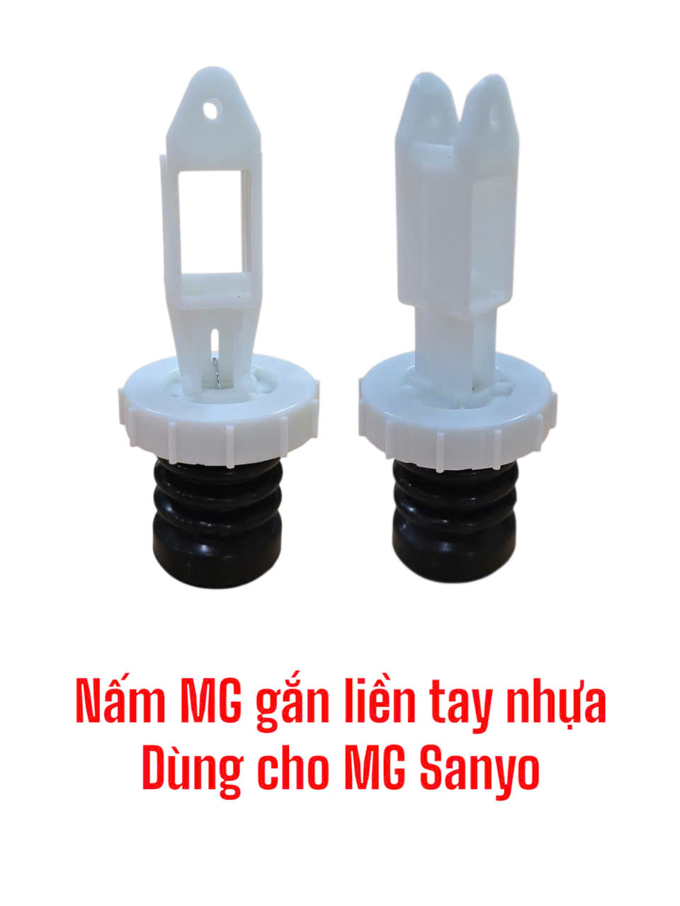 Nấm máy giặt gắn liền tay nhựa