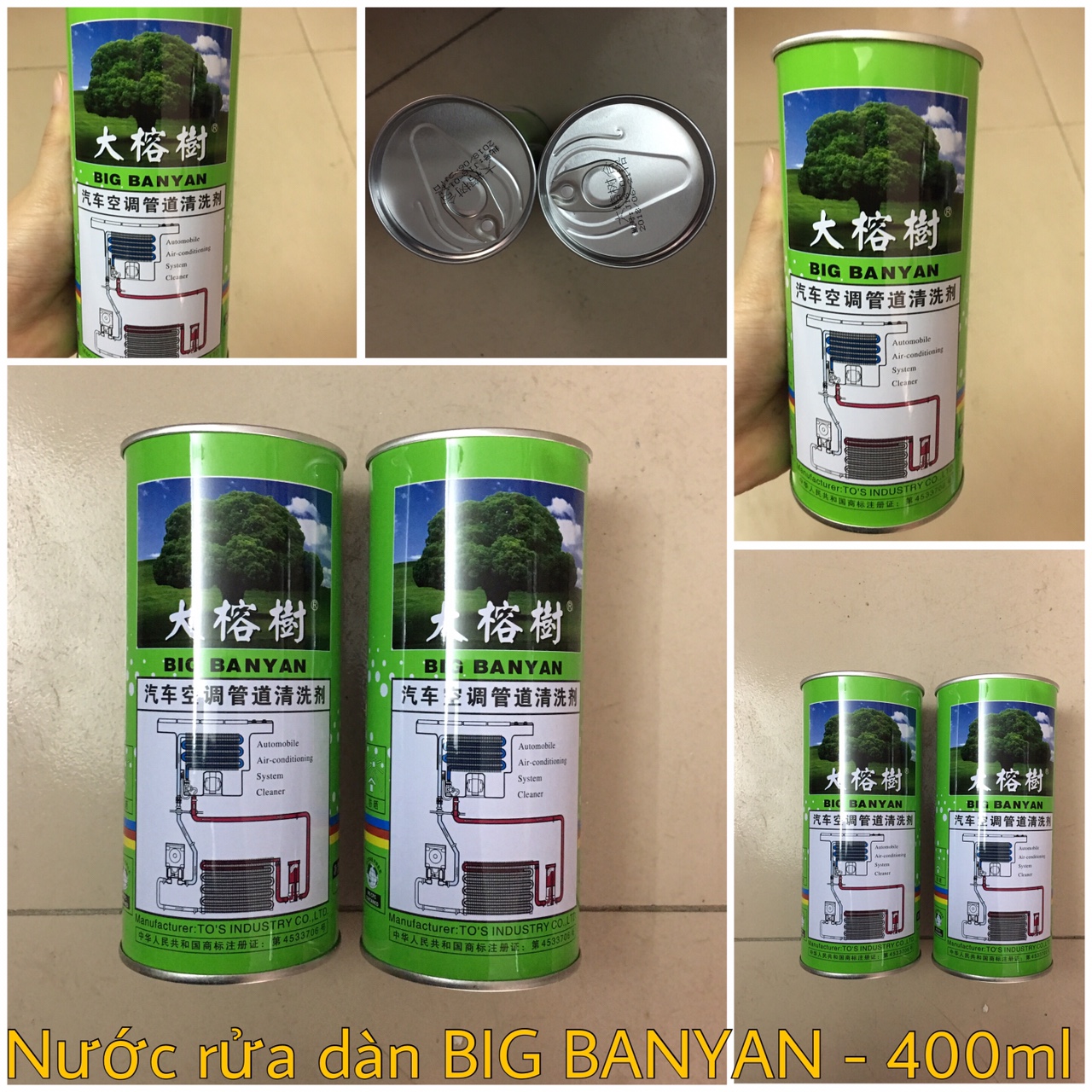 Nước rửa dàn Bigbanyan 400ml