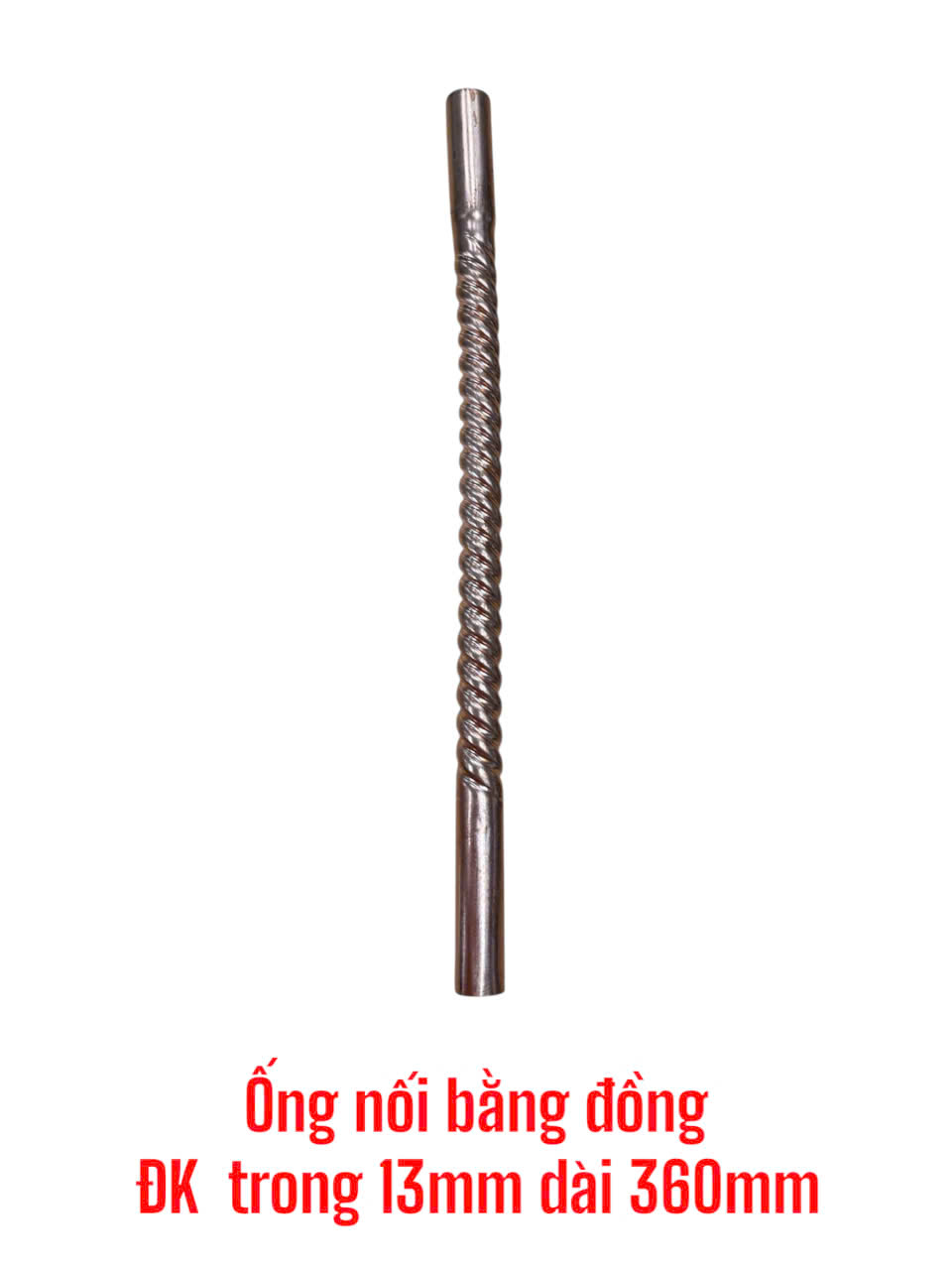 Ống nối bằng đồng ĐK trong 13mm dài 360mm