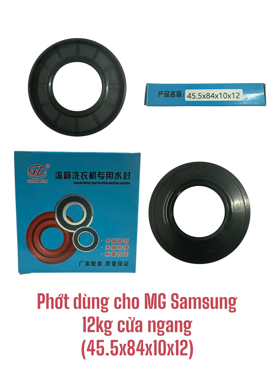 Phớt dùng cho máy giặt Samsung 12kg cửa ngang (45.5x84x10x12)