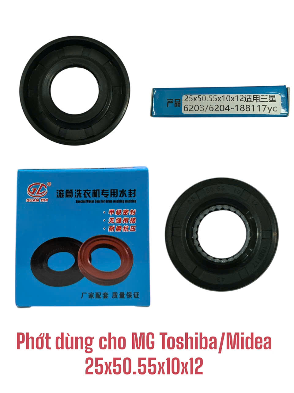 Phớt dùng cho máy giặt Toshiba/Midea(25×50.55x10x12)