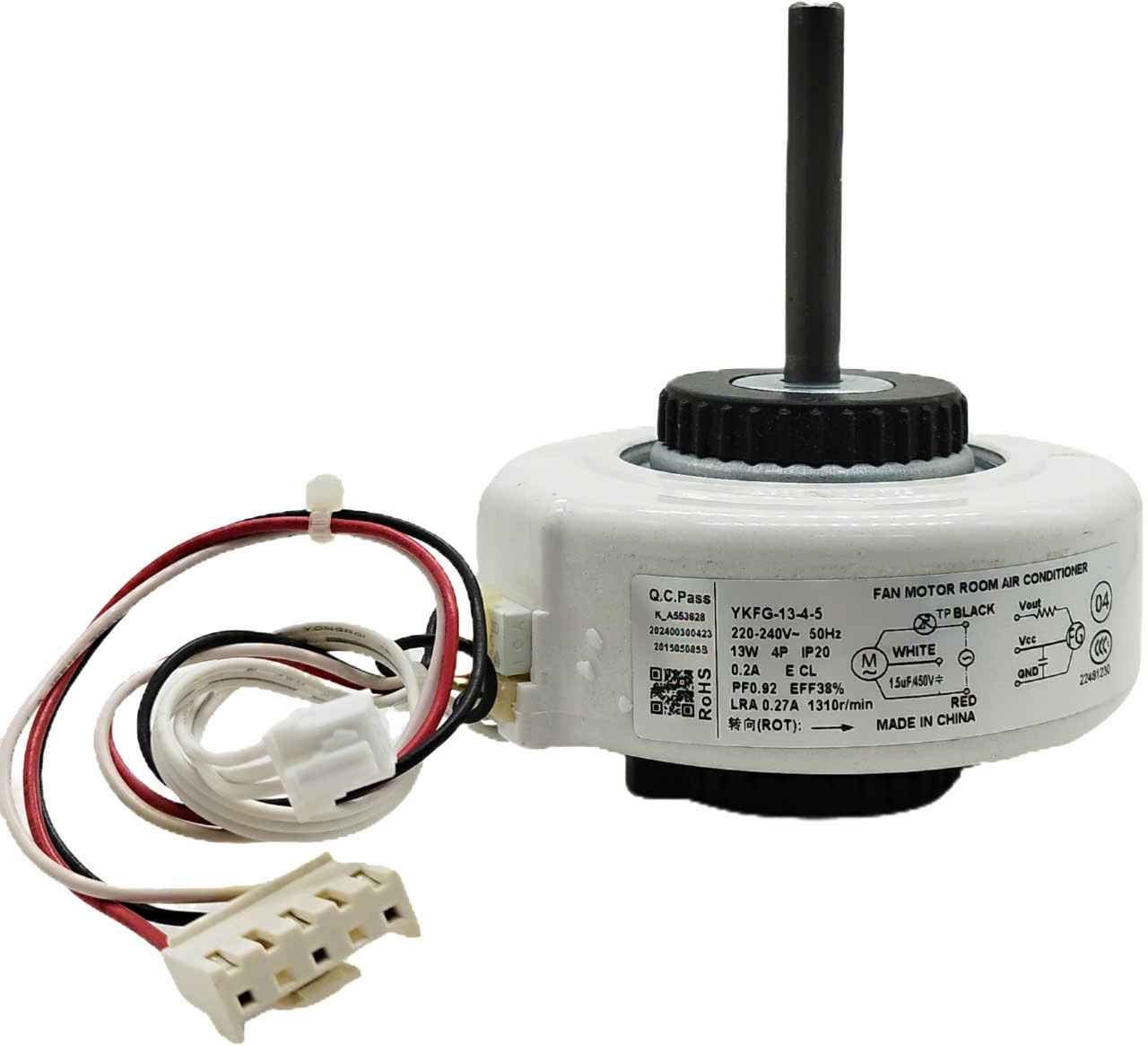 Quạt mặt lạnh dùng cho điều hòa Casper, Funiki, Midea 13w YKFG- 13-4-5- 220v – Có hộp