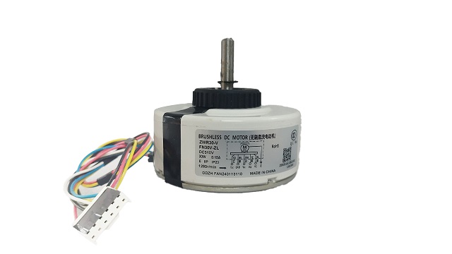Quạt mặt lạnh dùng cho điều hòa Gree trục ngắn DC310V – 30w – 5 dây (WR-30-E) – Có hộp
